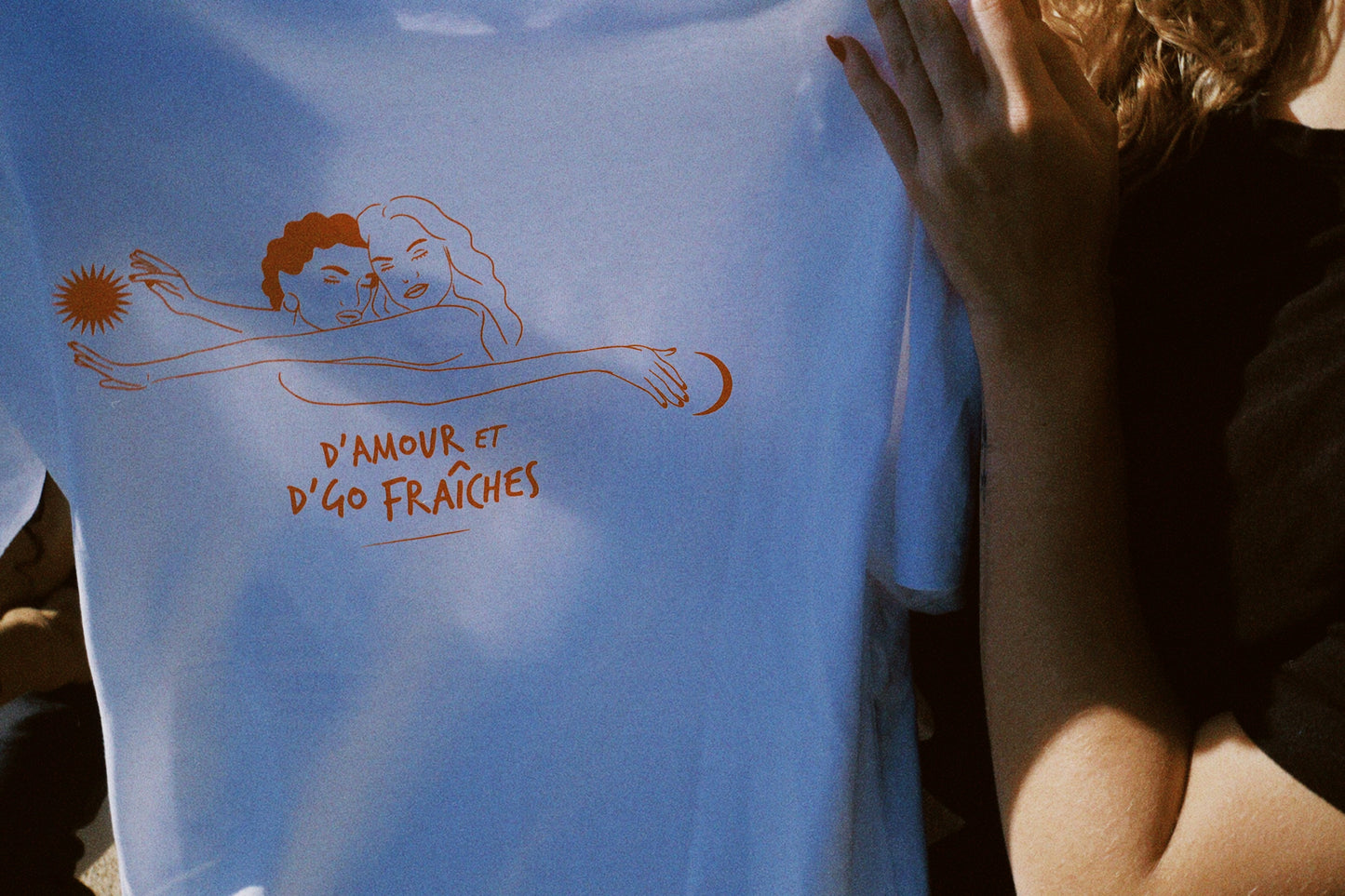 D'amour & d'go fraîches - t-shirt illustration