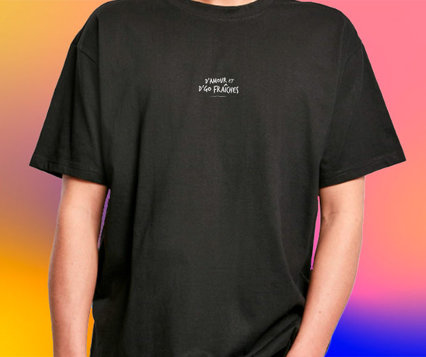 D'amour & d'go fraîches - T-shirt logo