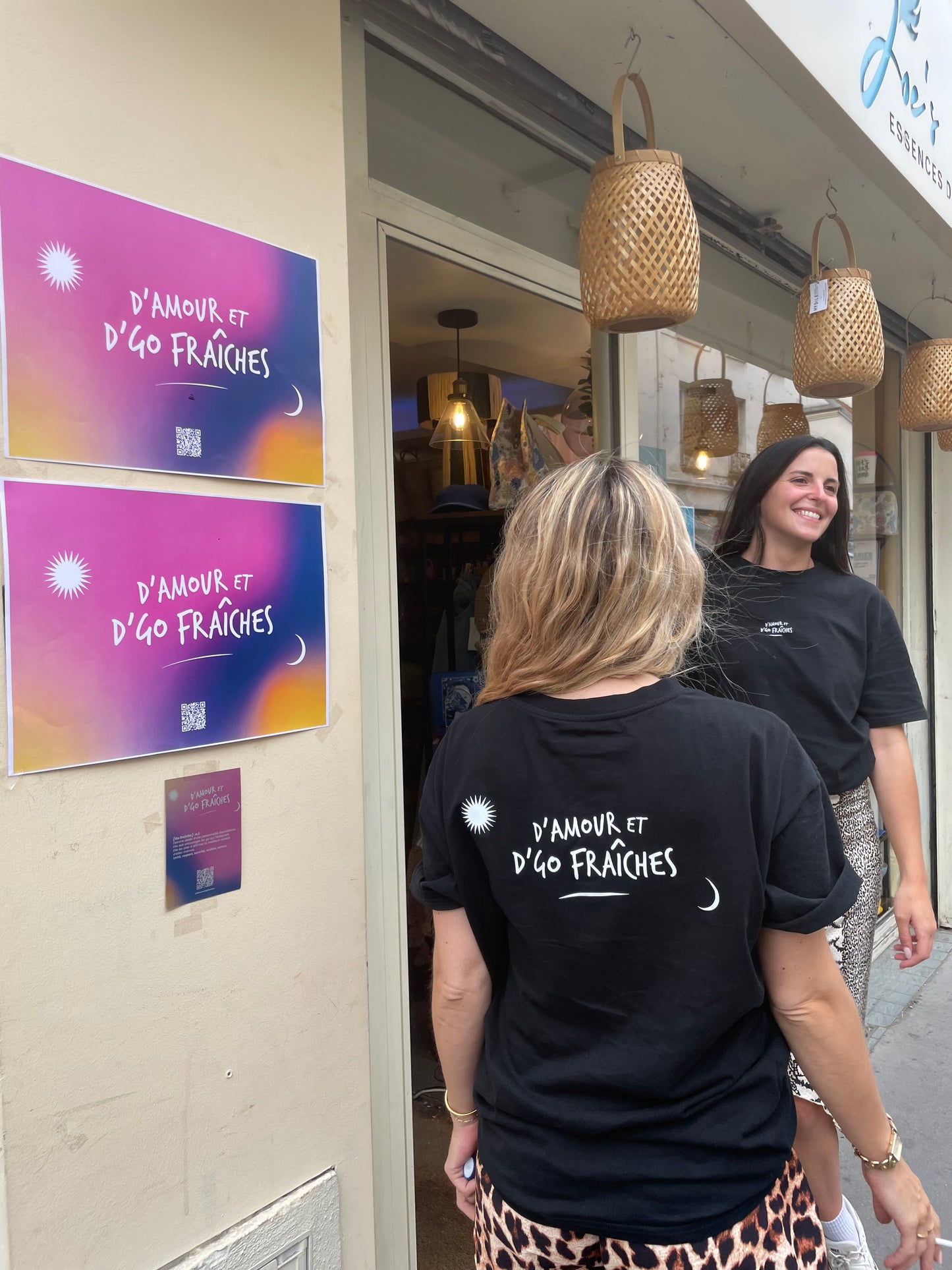 D'amour & d'go fraîches - T-shirt logo