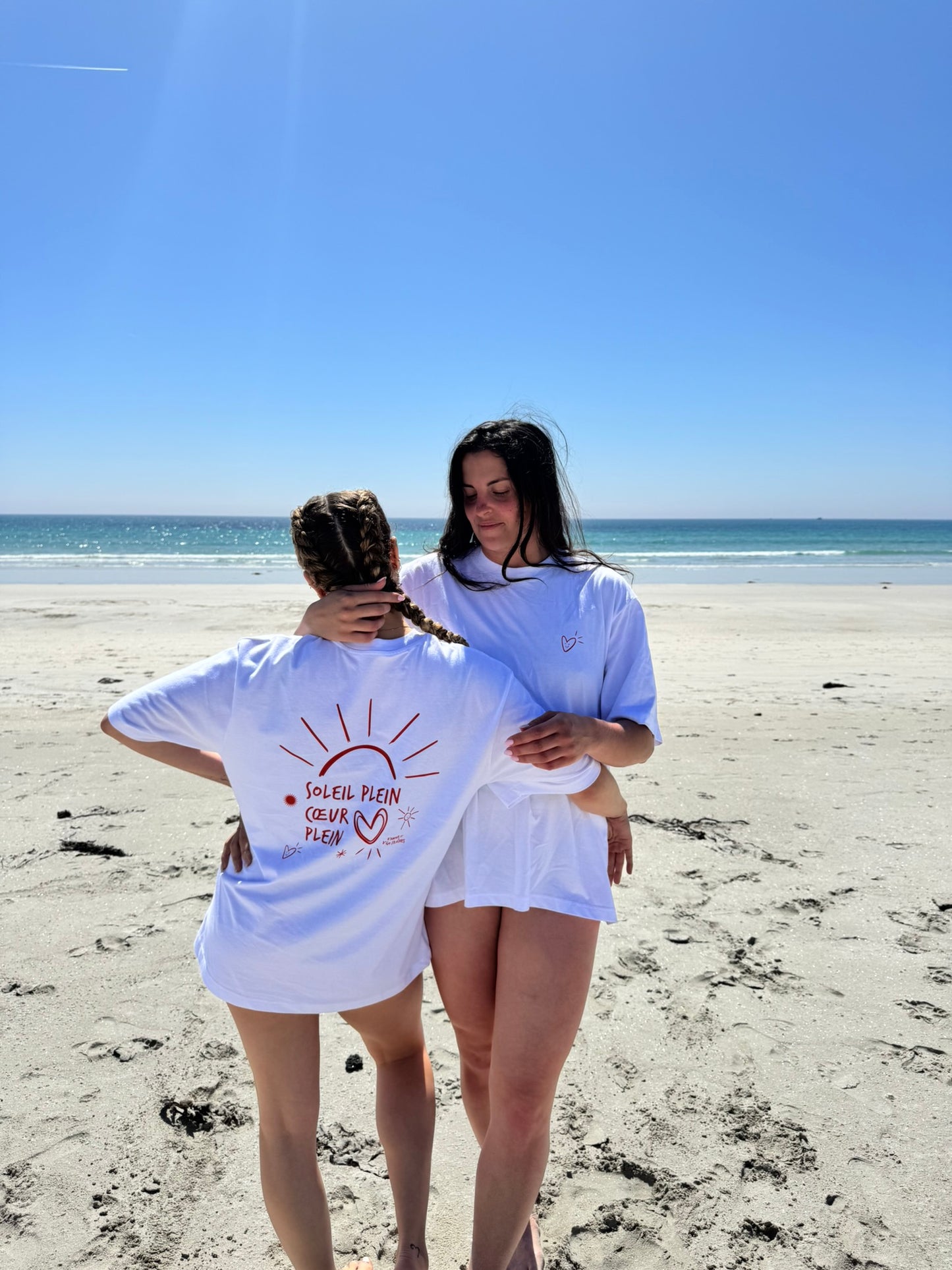 T-shirt Soleil Plein Cœur Plein
